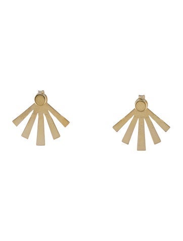 Earrings Earring Enhancers Séchic 14K Fan Enhancer