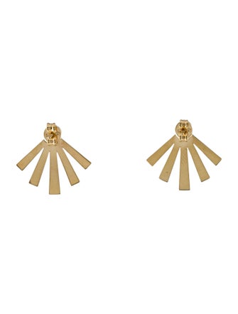 Earrings Séchic 14K Fan Earring Enhancer Earrings