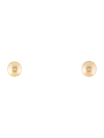Earrings 18K Pearl Stud Earrings