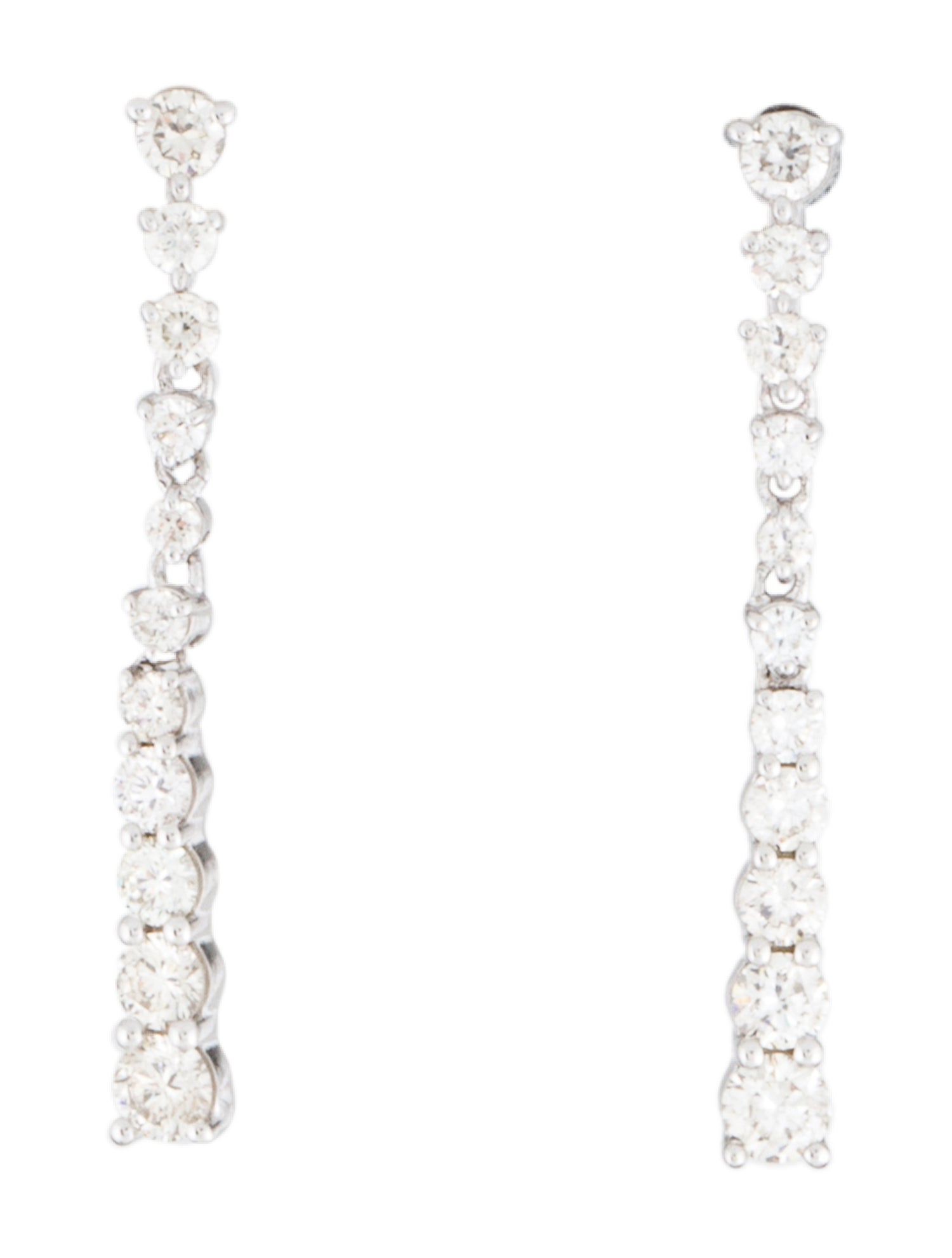 Earrings 14K Diamond Drop