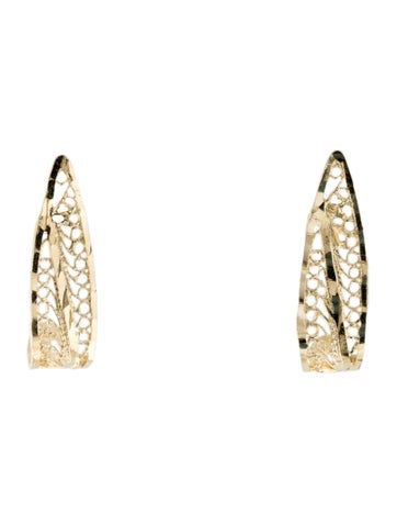 Earrings Drop 14K