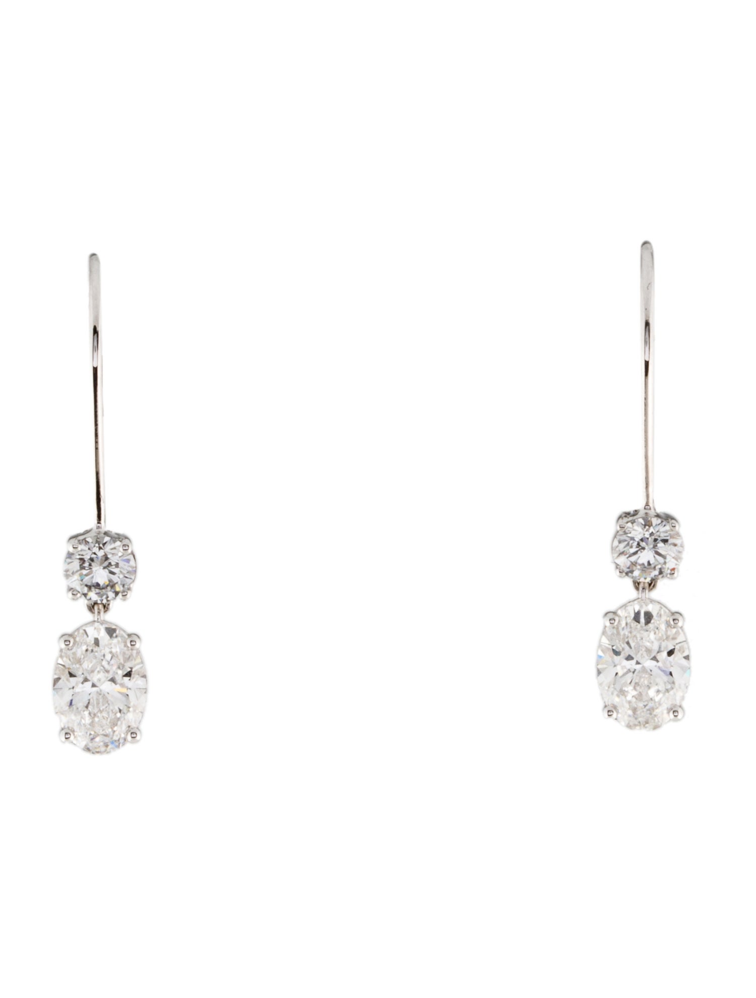 Earrings 14K 1.35ctw Lab-Grown Diamond Drop Earrings