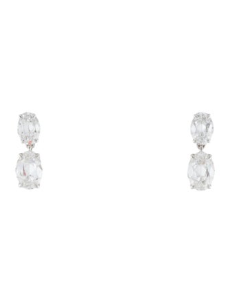 Earrings 14K 1.68ctw Lab-Grown Diamond Drop Earrings