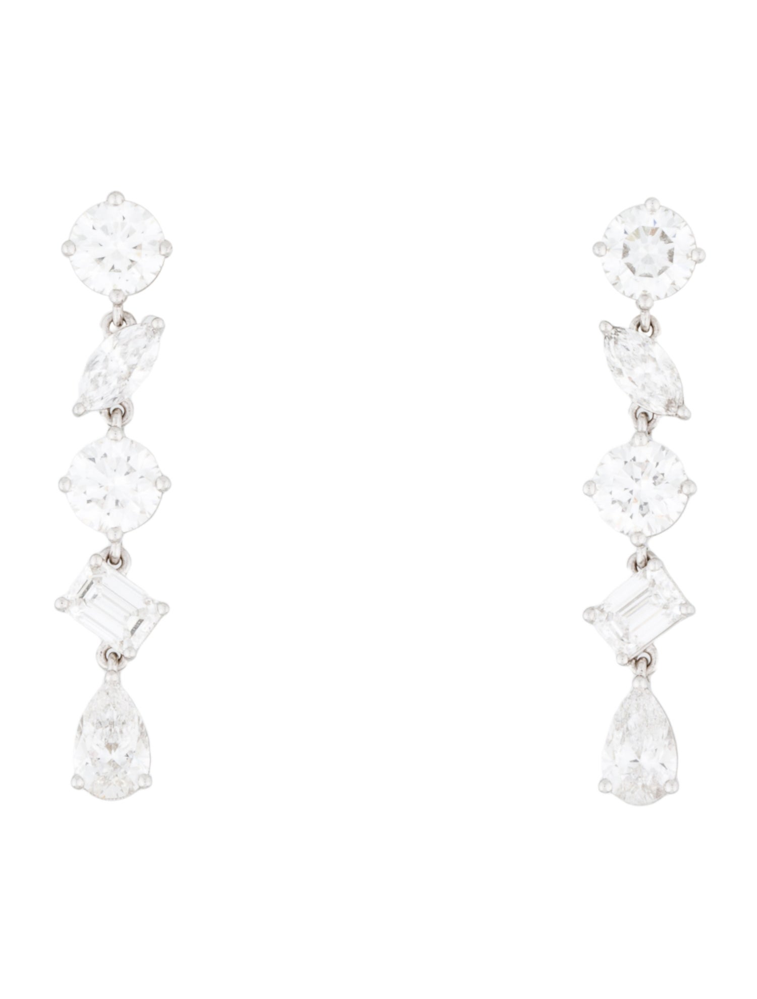Earrings 14K 2.12ctw Lab-Grown Diamond Drop