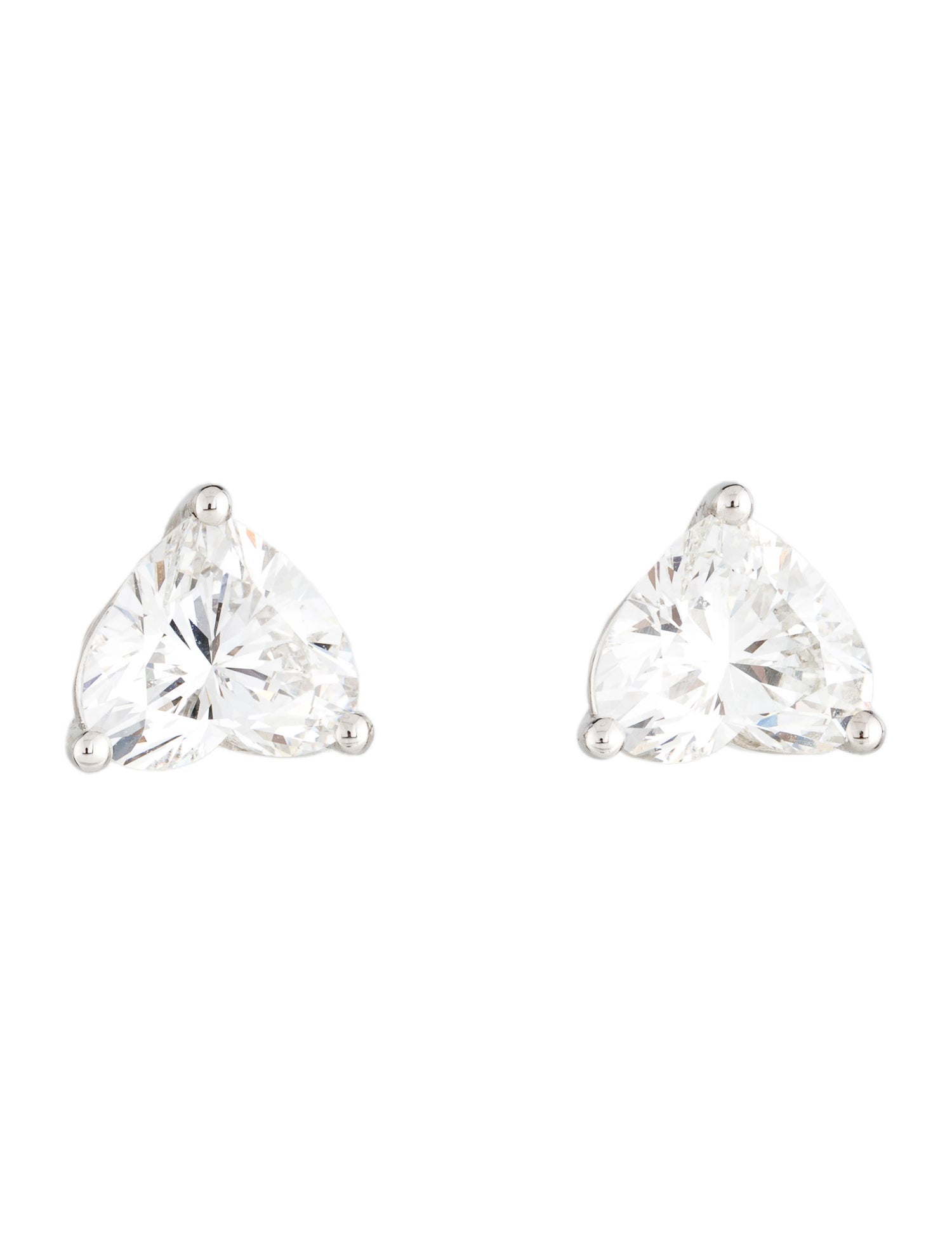 Earrings 18K 7.15ctw Lab Grown Diamond Stud Earrings