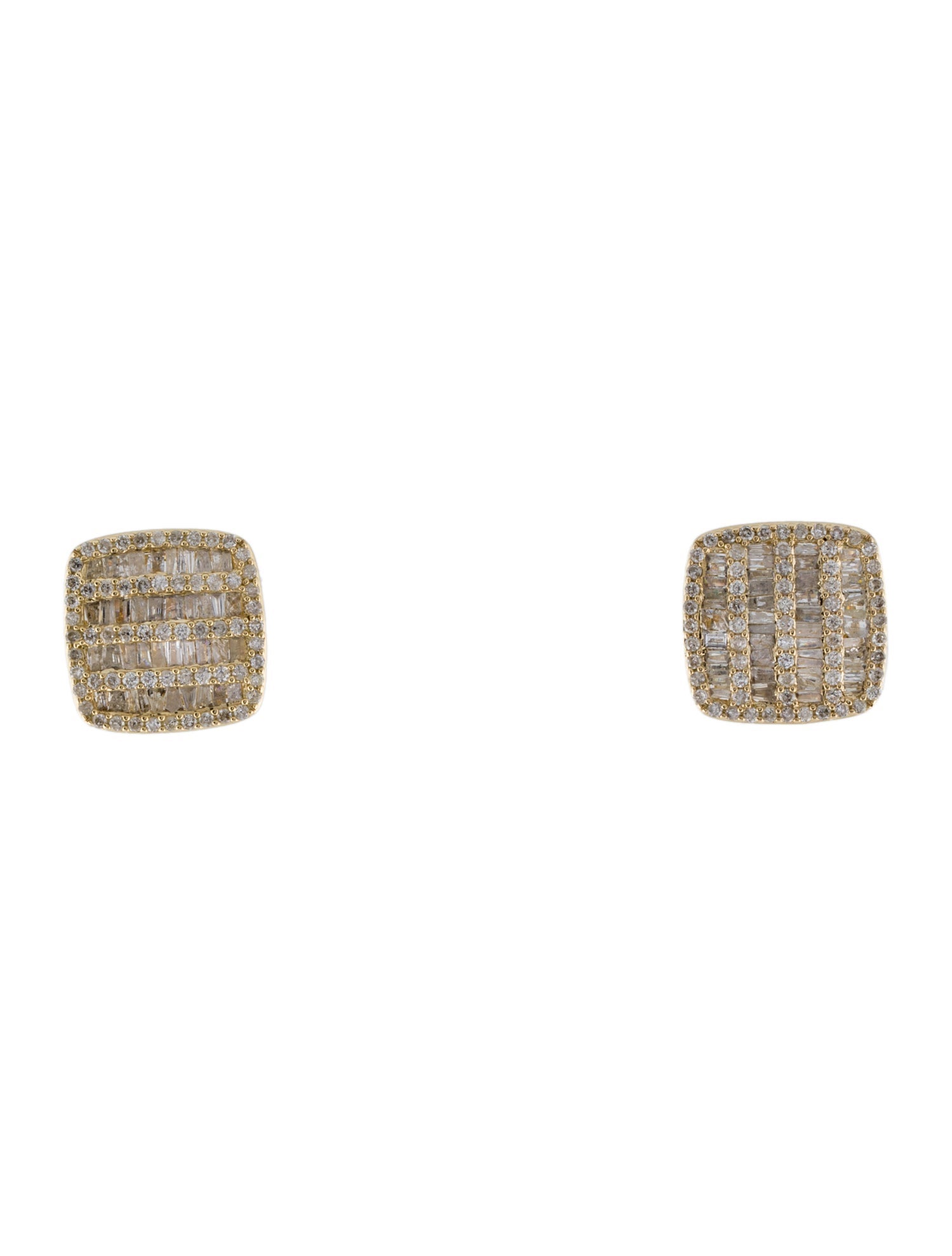 Earrings 14K 2.13ctw Diamond Pavé Stud Earrings