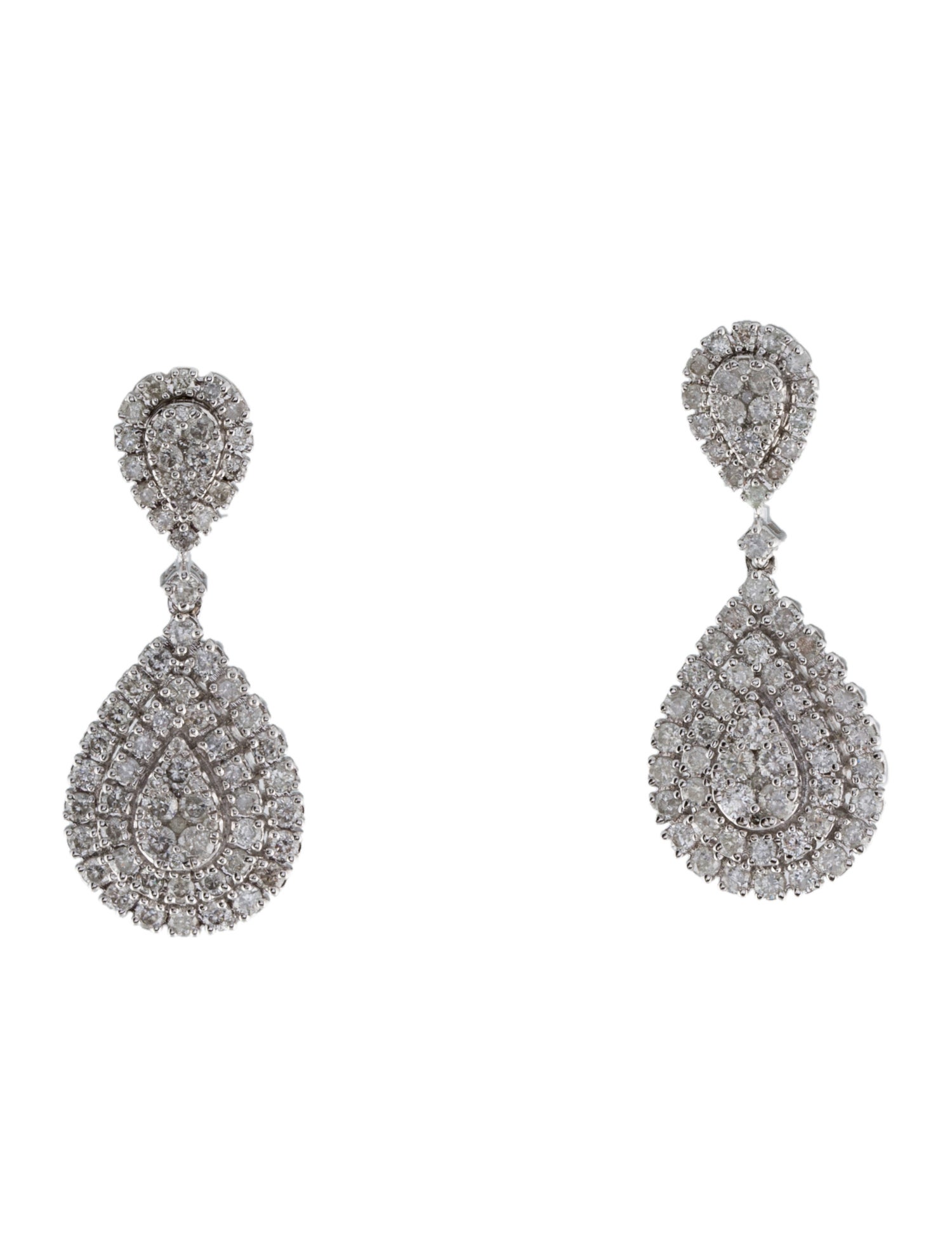 Earrings 14K 1.16ctw Diamond Drop Earrings