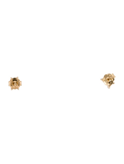 Earrings 14K Emerald Stud