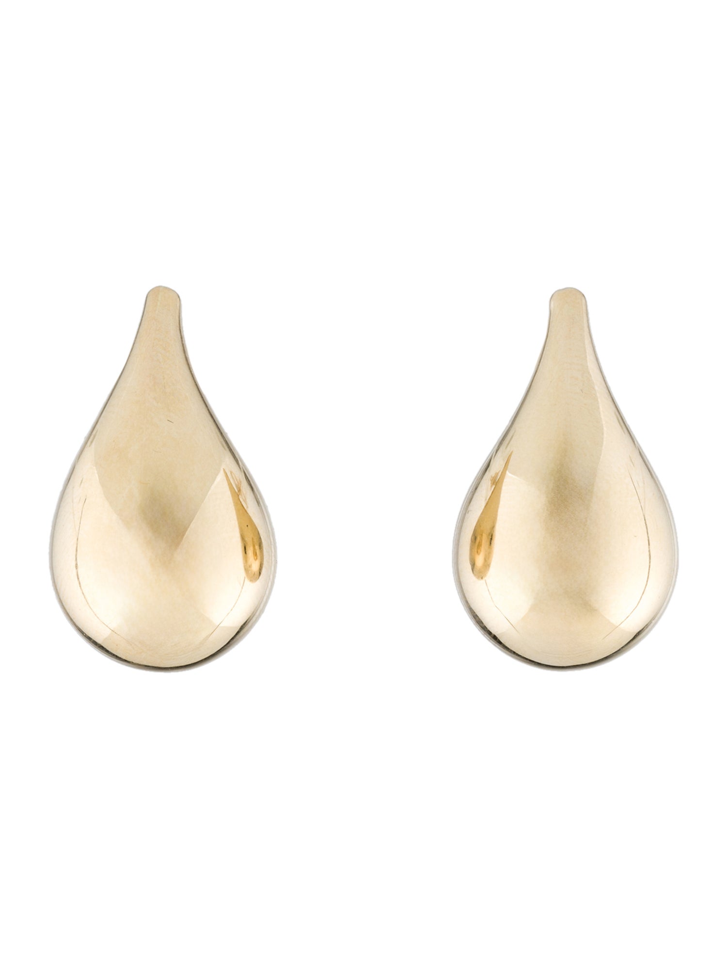Earrings 14K Teardrop Stud