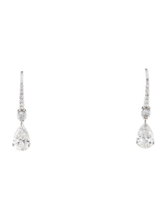 Earrings 14K 1.15ctw Lab-Grown Diamond Drop Earrings