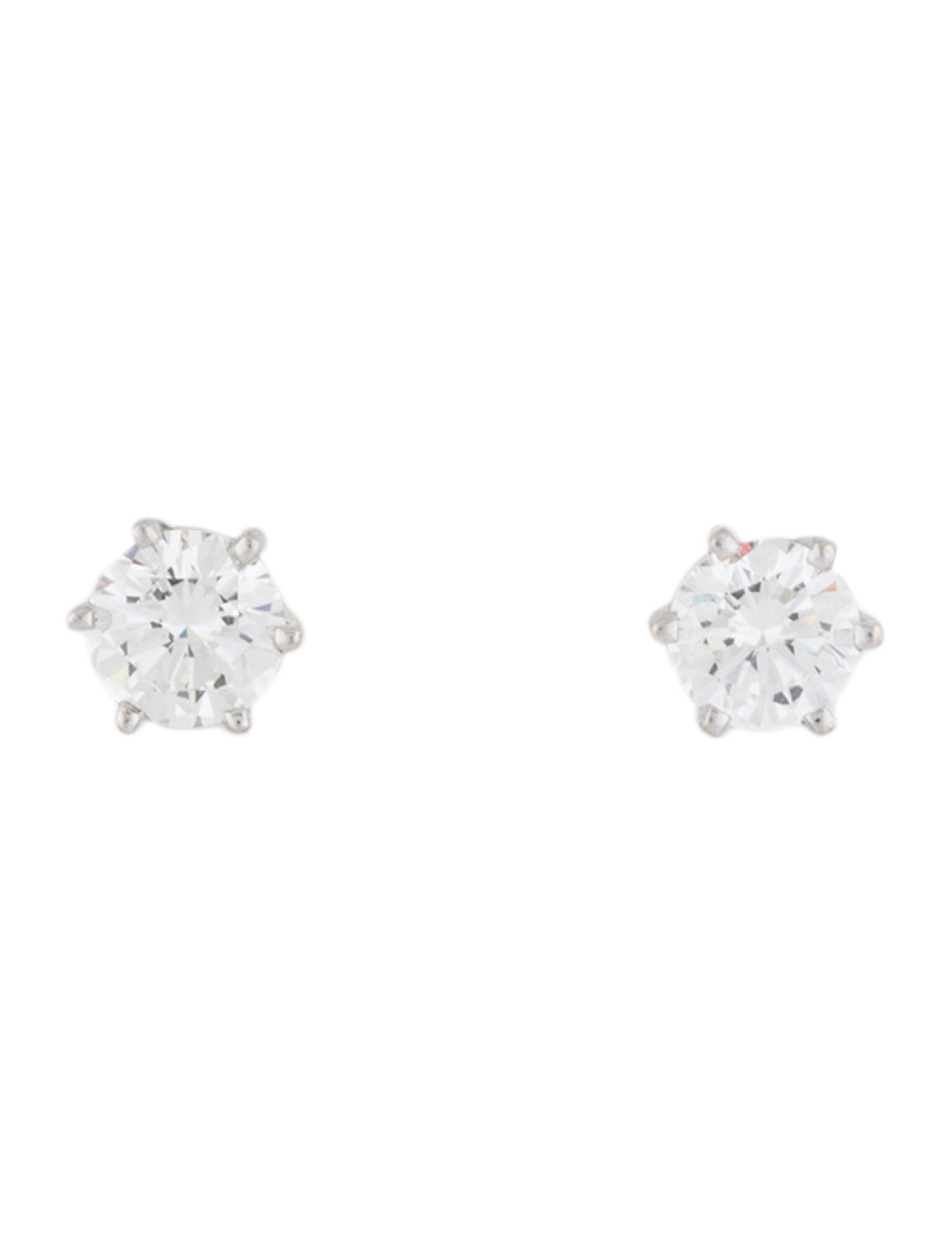 Earrings 14K 1.07ctw Diamond Stud Earrings