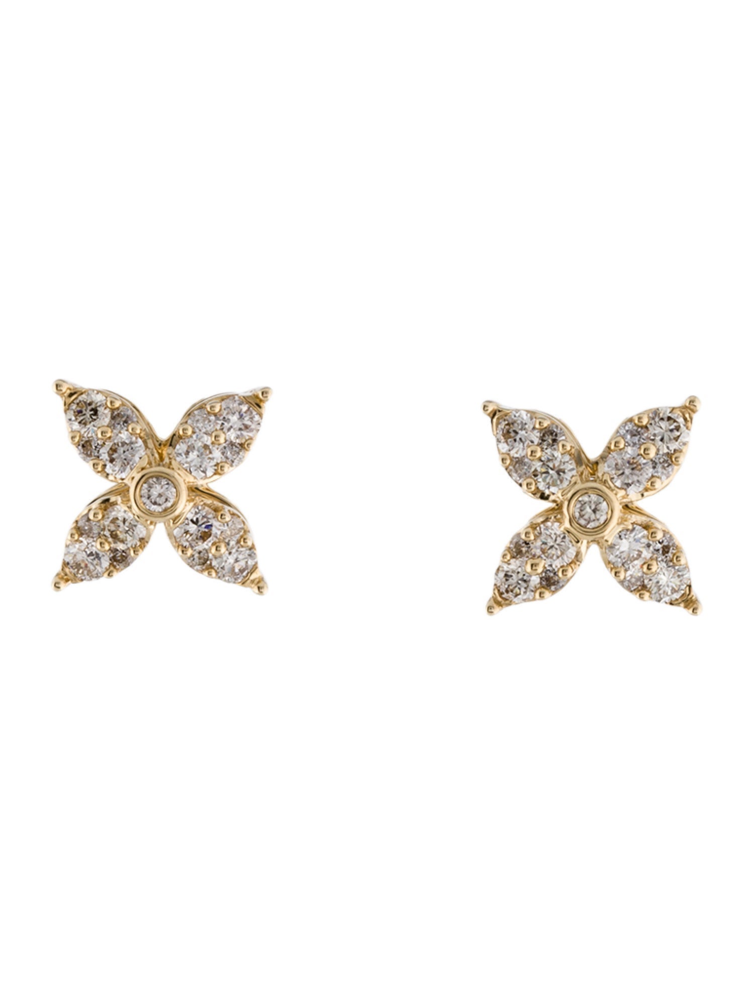 Earrings 14K Diamond Stud Earrings