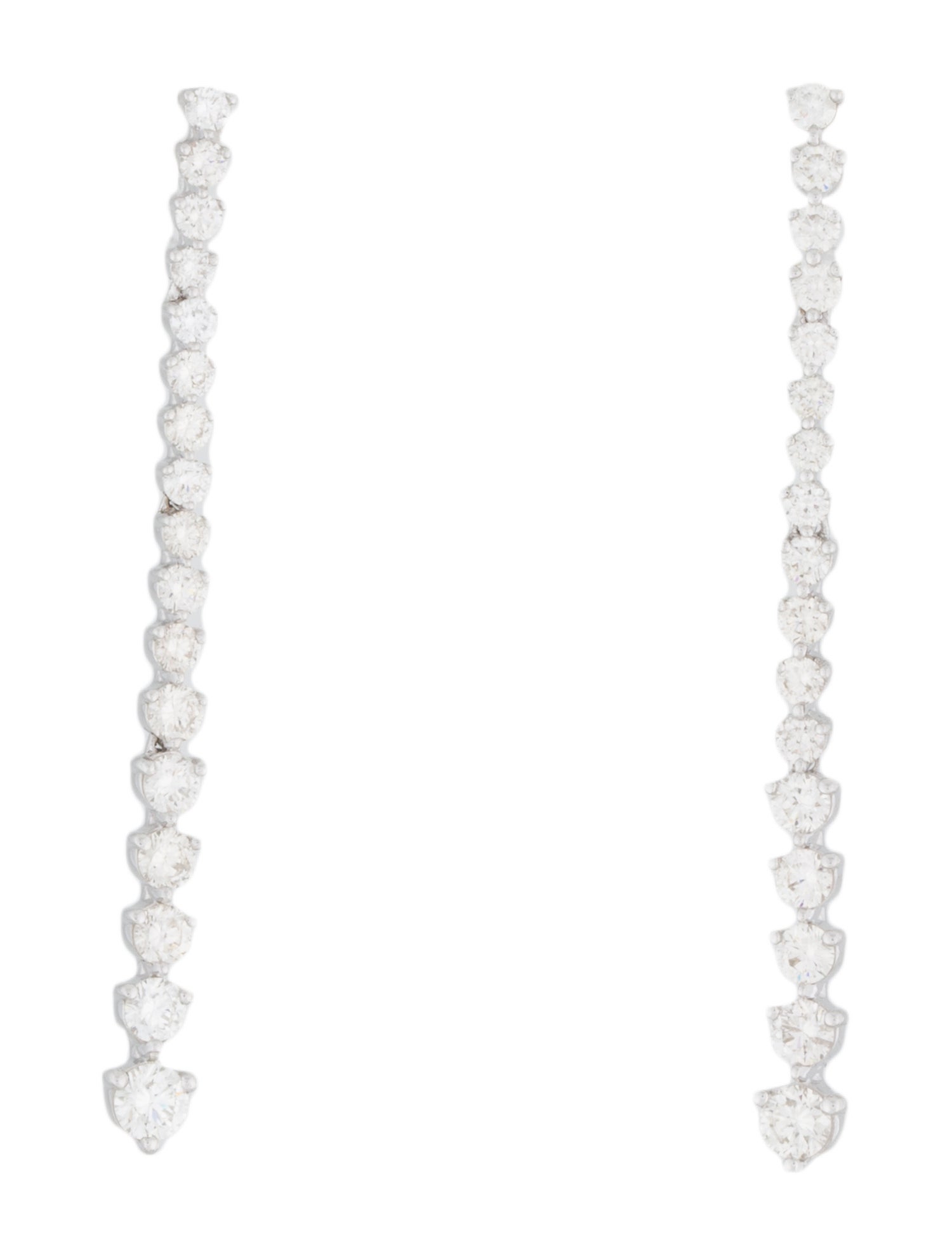 Earrings 14K 1.00ctw Diamond Drop Earrings