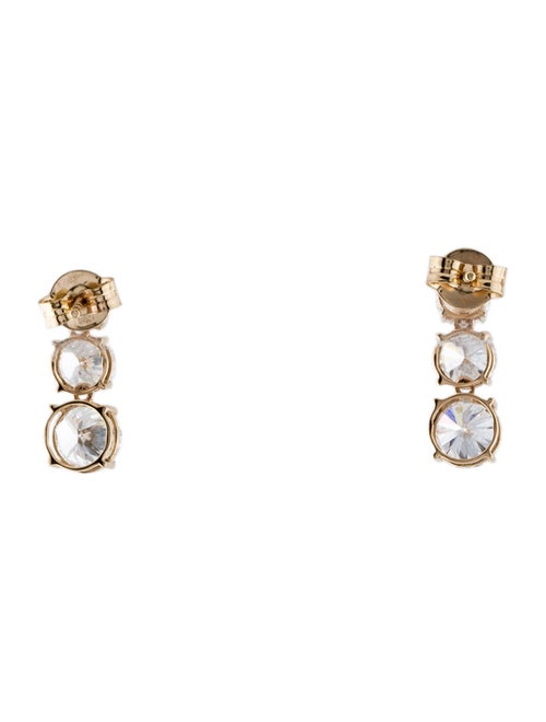 Earrings 14K 3.51ctw Lab-Grown Diamond Drop Earrings
