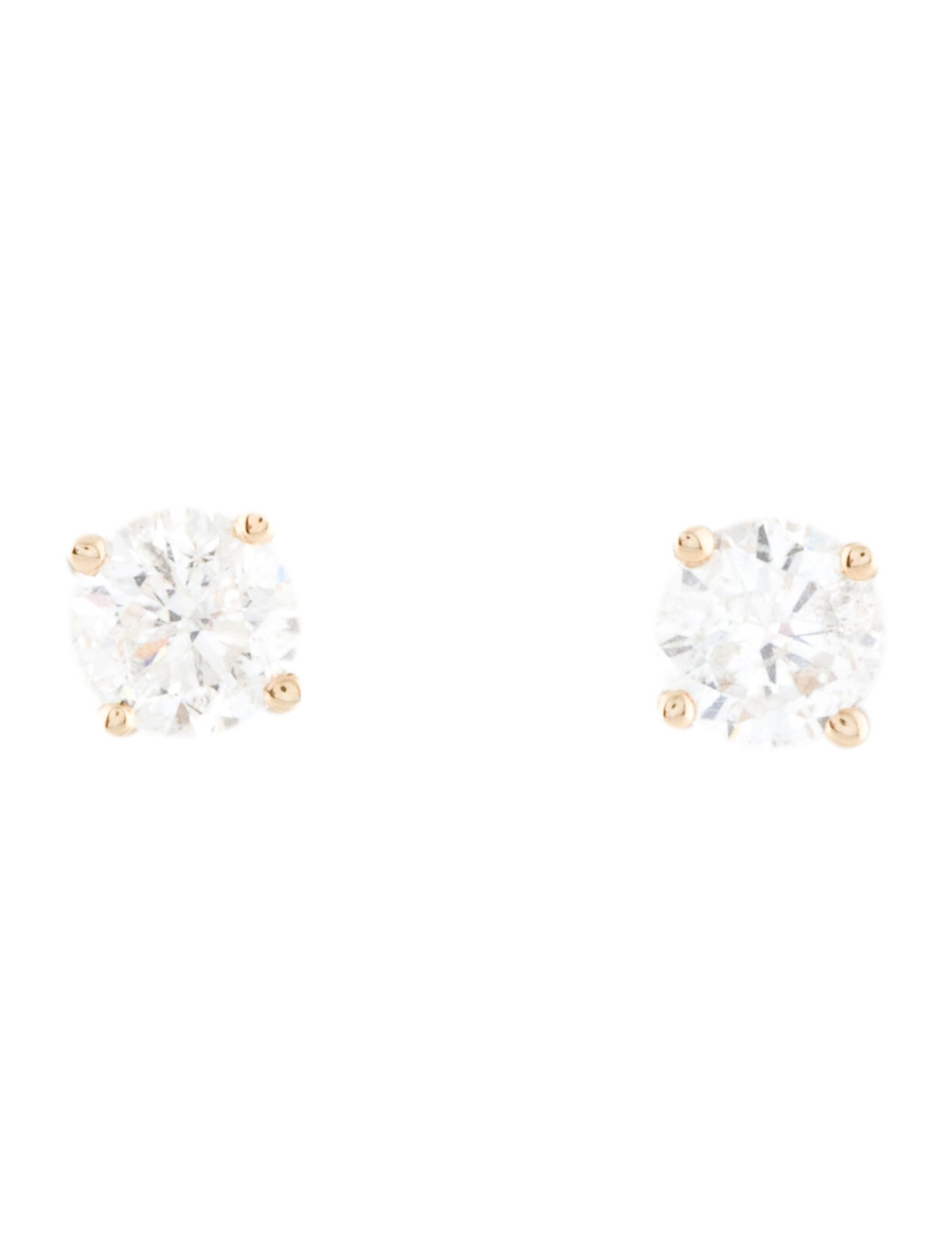 Earrings Blue Nile 14K 1.75ctw Diamond Stud Earrings