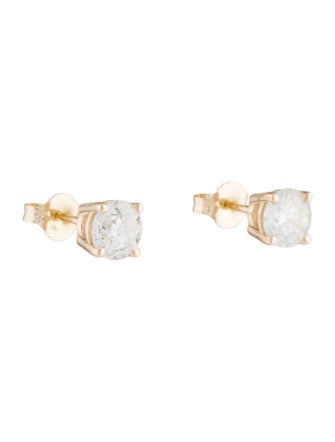 Earrings Blue Nile 14K 1.75ctw Diamond Stud Earrings