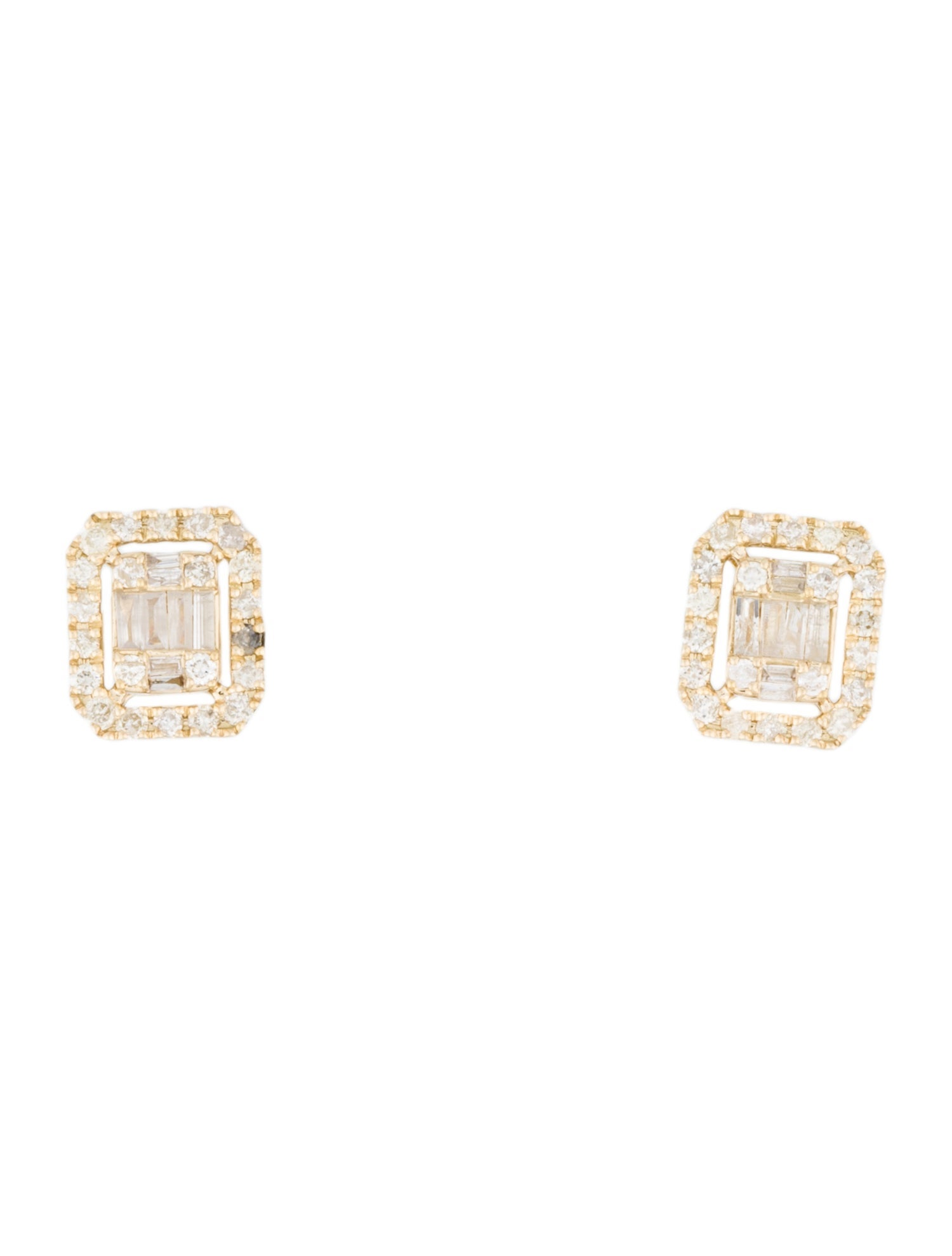 Earrings 14K Diamond Stud Earrings