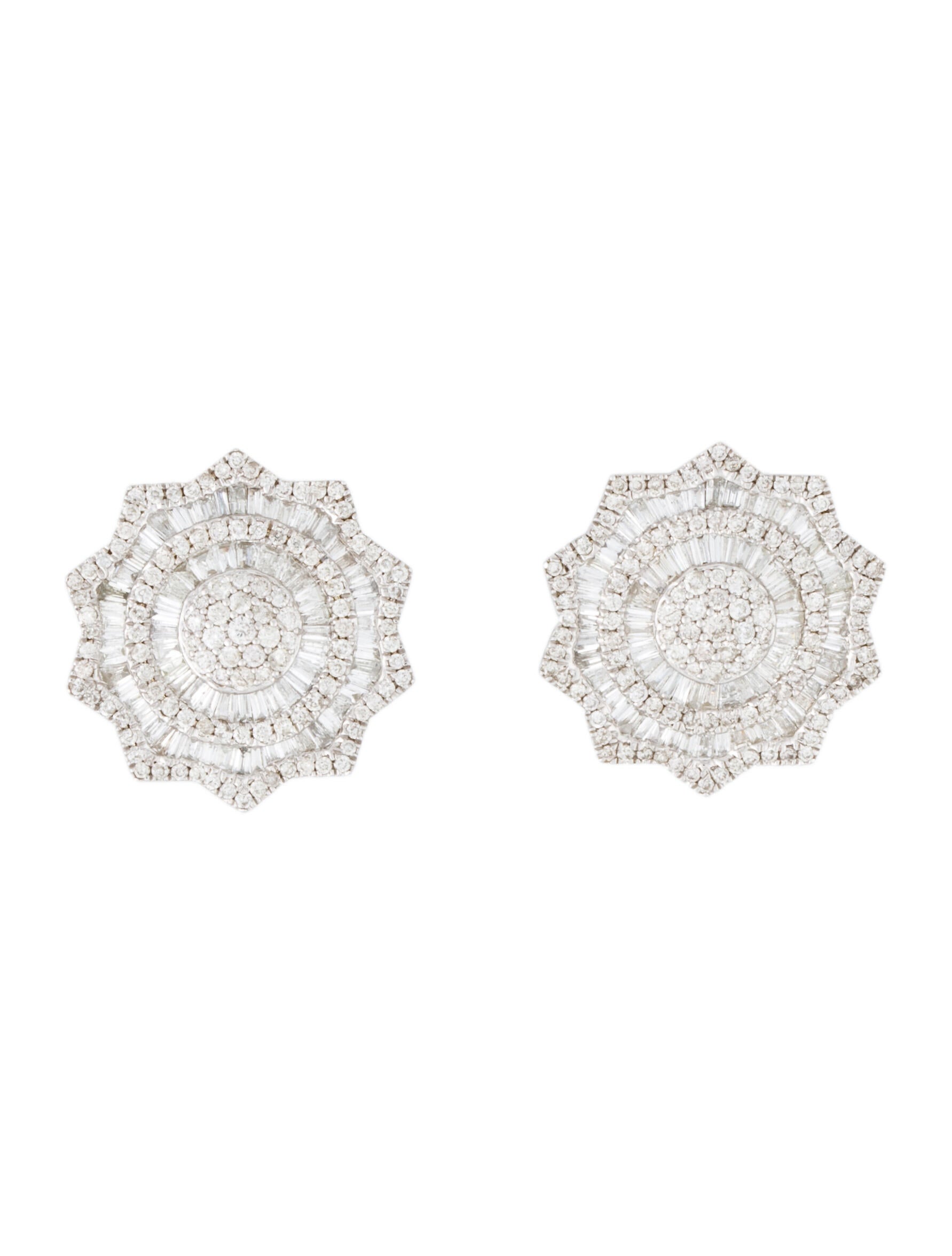 Earrings 14K 1.61ctw Diamond Earclip