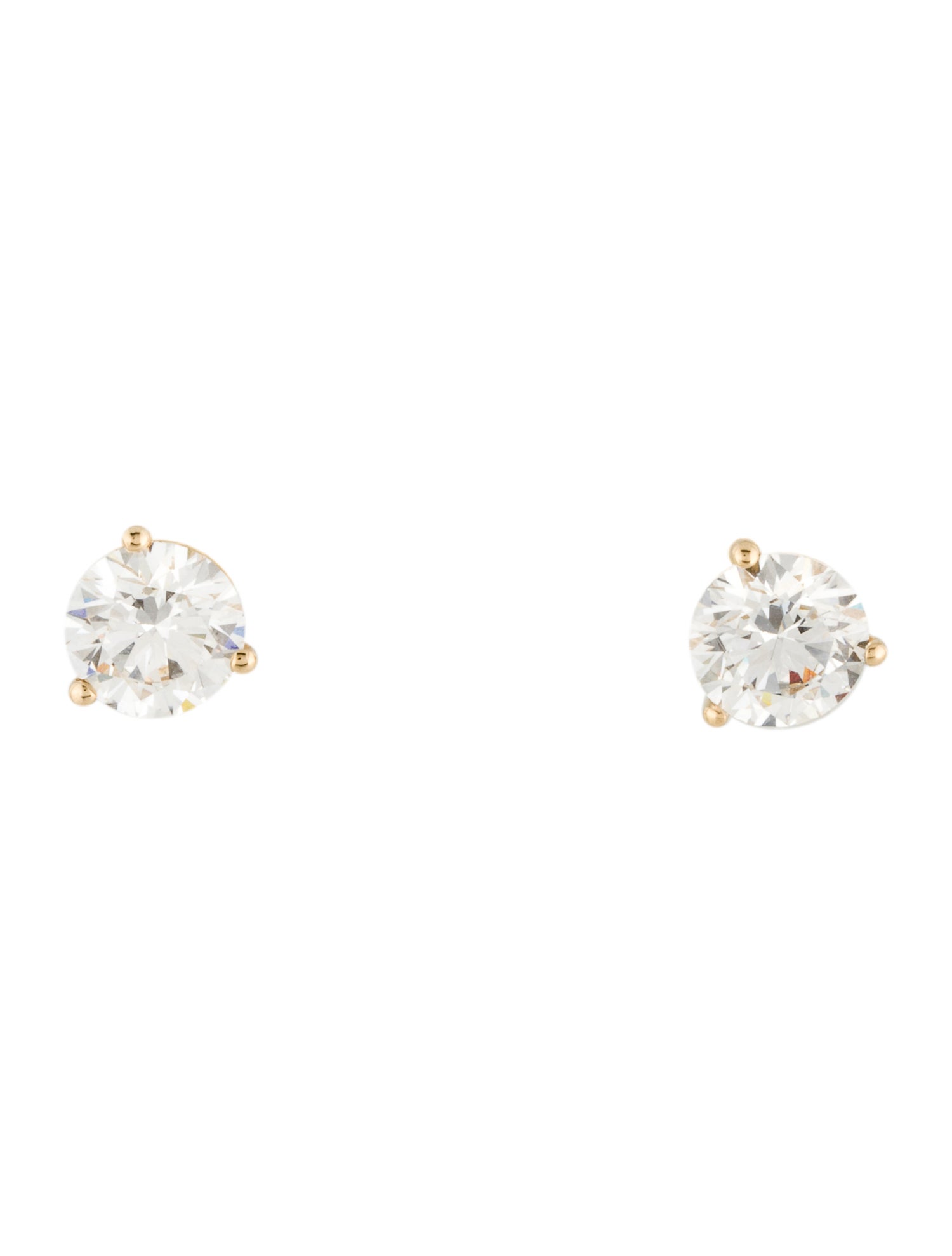 Earrings 14K 2.74ctw Lab-Grown Diamond Stud Earrings