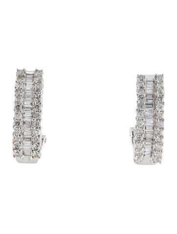 Earrings Earclip 14K Diamond Earclips