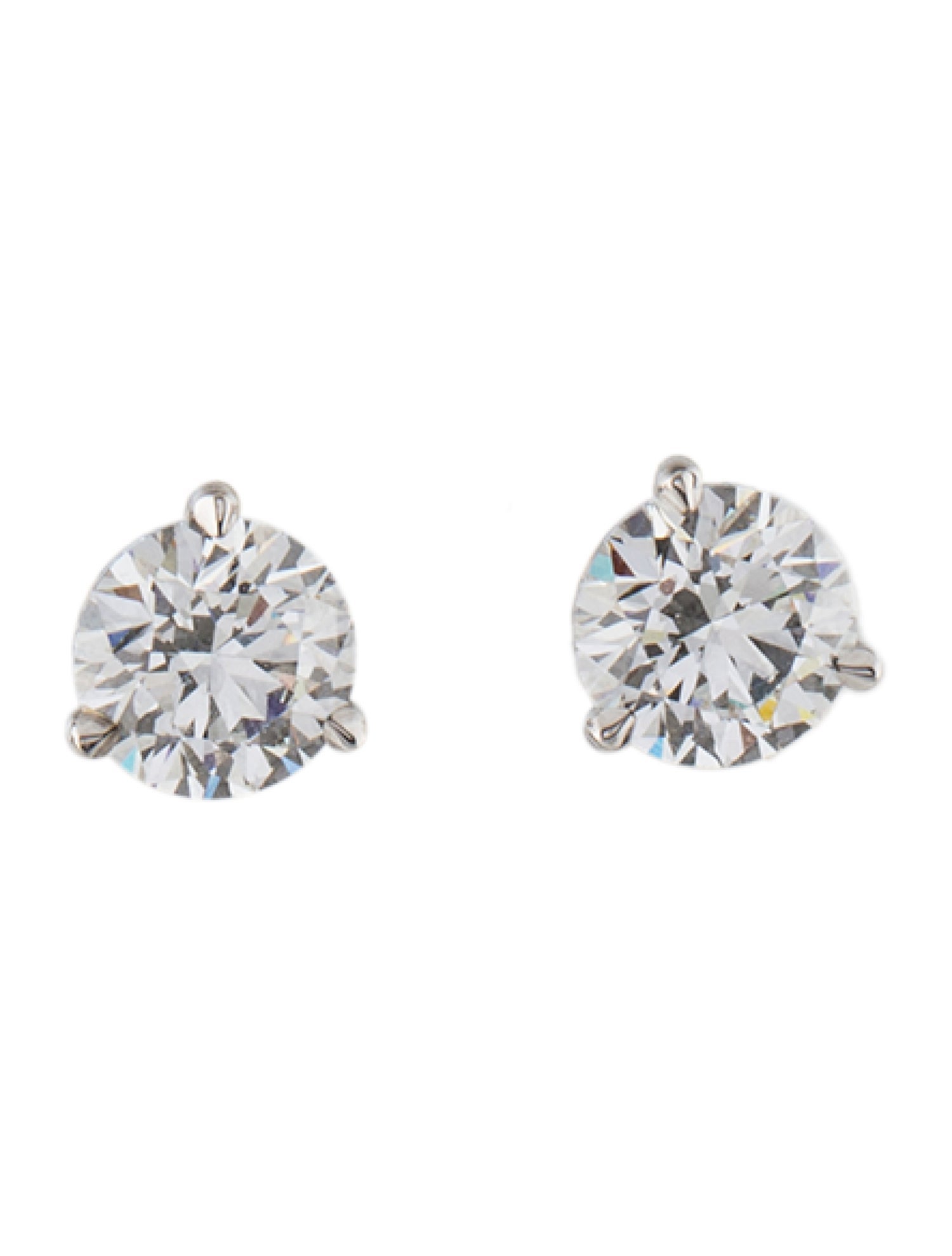 Earrings 14K 2.10ctw Lab-Grown Diamond Stud Earrings