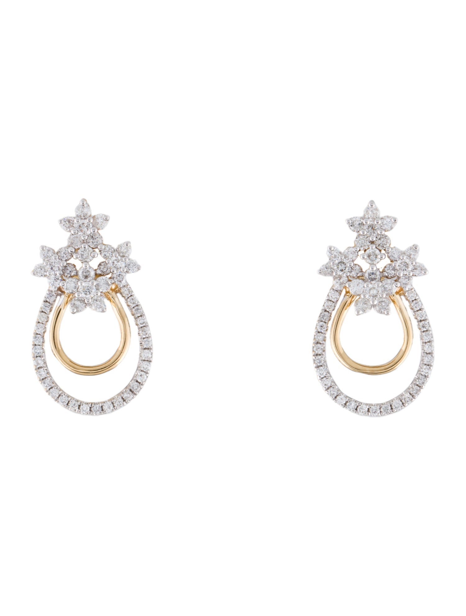 Earrings 14K Diamond Stud