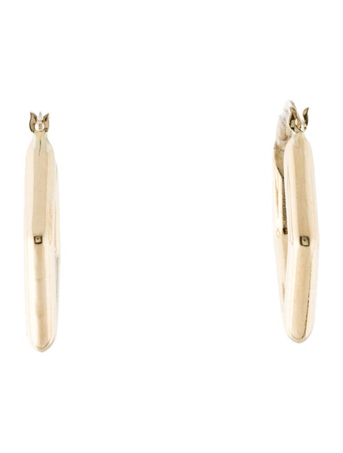 Earrings 14K Geometric Hoop Earrings