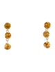 Earrings 14K 1.12ctw Citrine Drop Earrings
