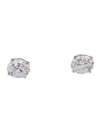 Earrings 14K 5.02ctw Lab-Grown Diamond Stud Earrings