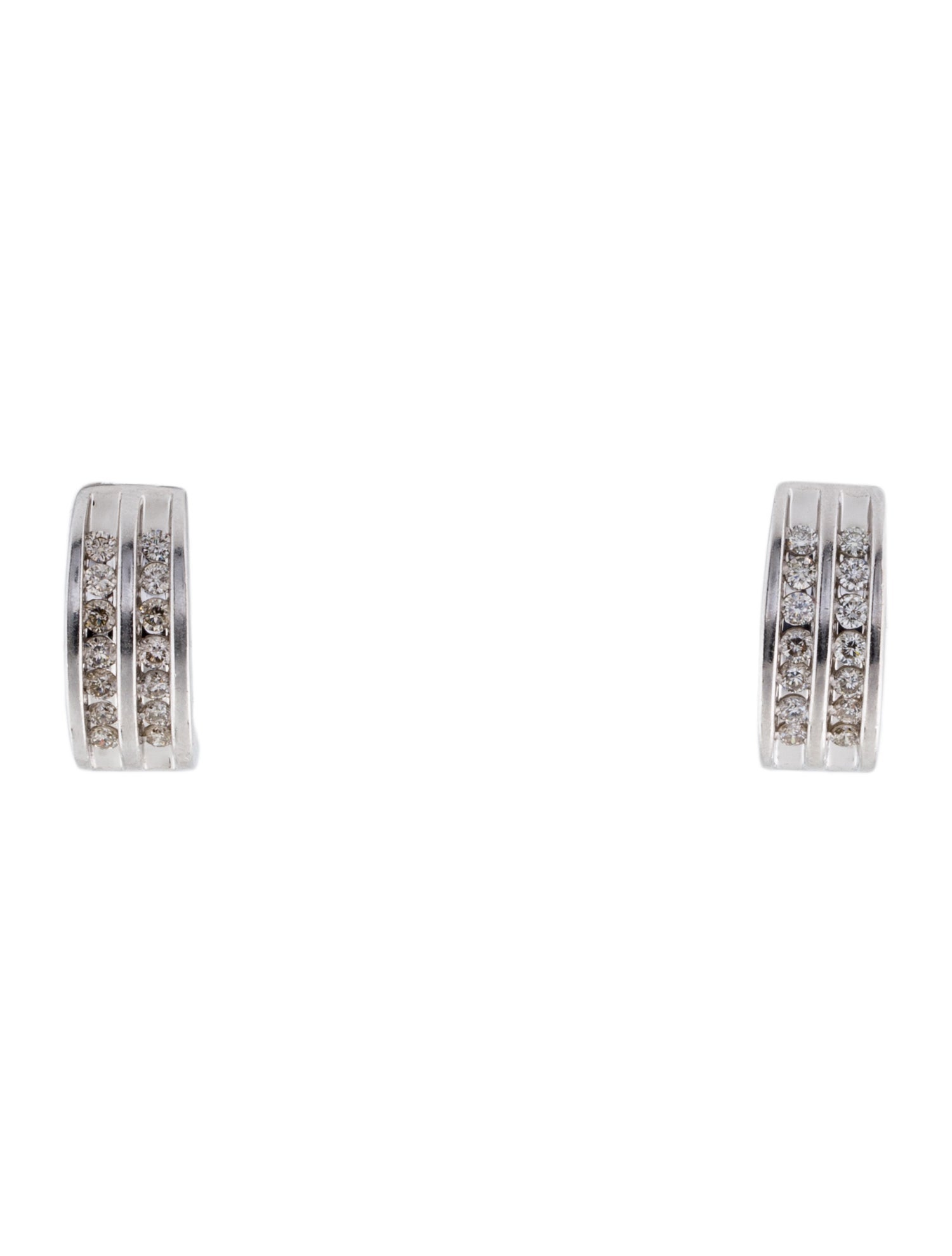Earrings 14K Diamond Earclips