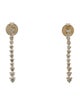 Earrings 14K Diamond Drop Earrings