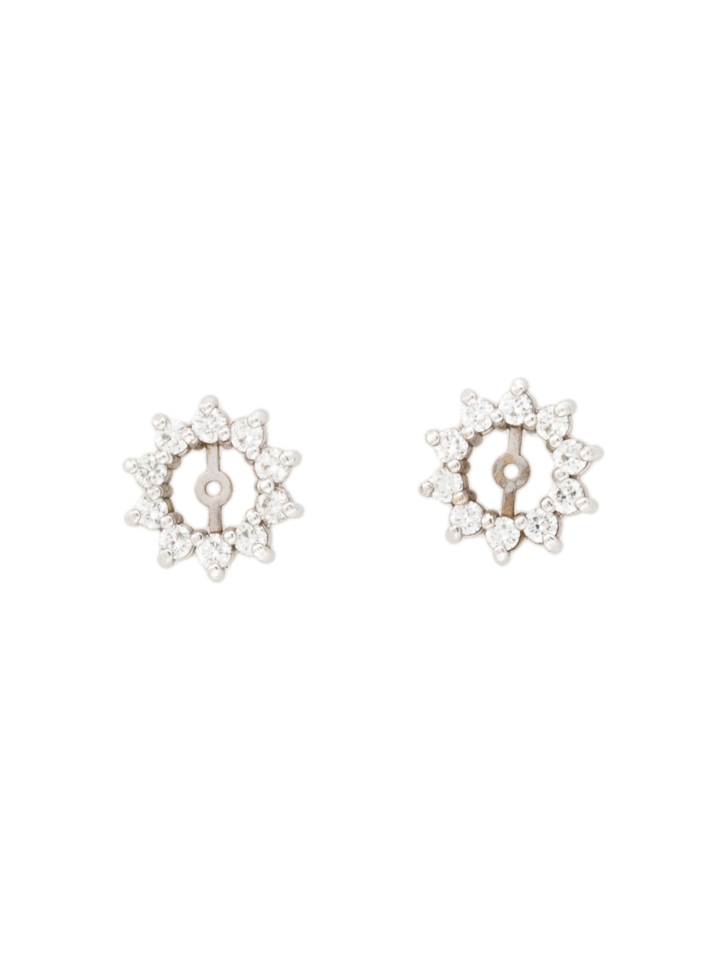 Earrings 14K Diamond Earring Jackets