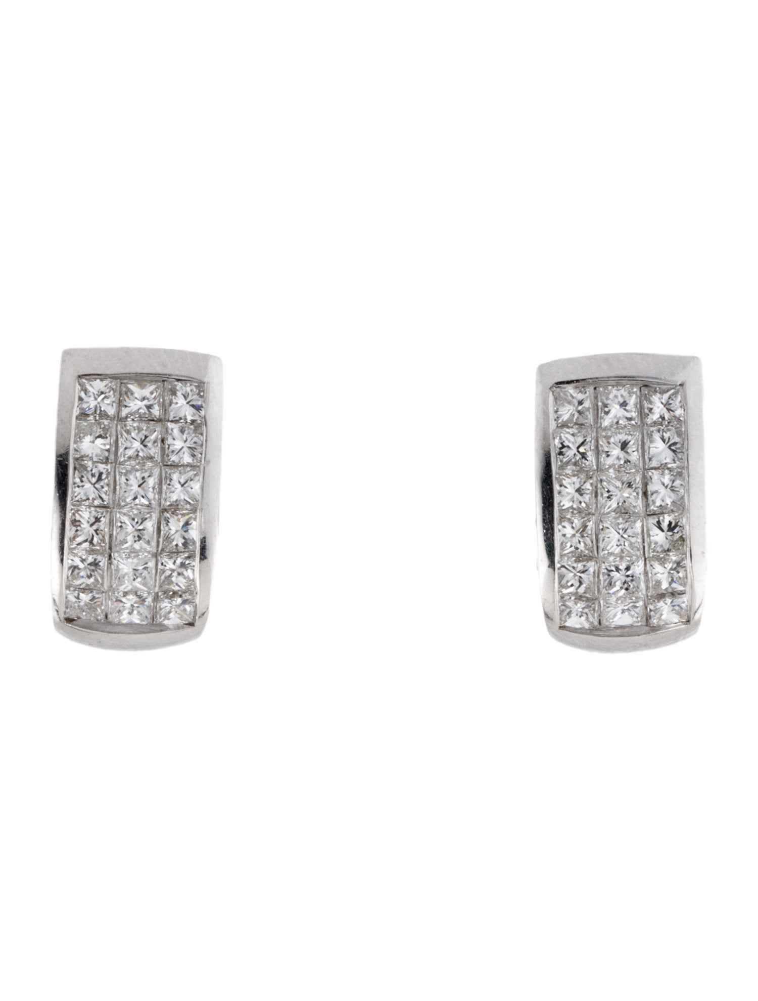 Earrings 18K 2.34ctw Diamond Earclip Earrings