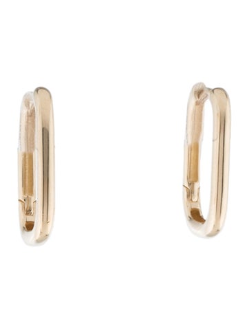 Earrings Huggie 14K