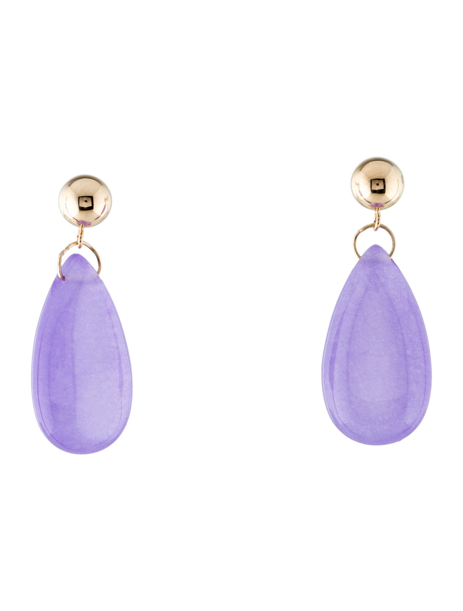 Earrings 14K Dyed Jadeite dp