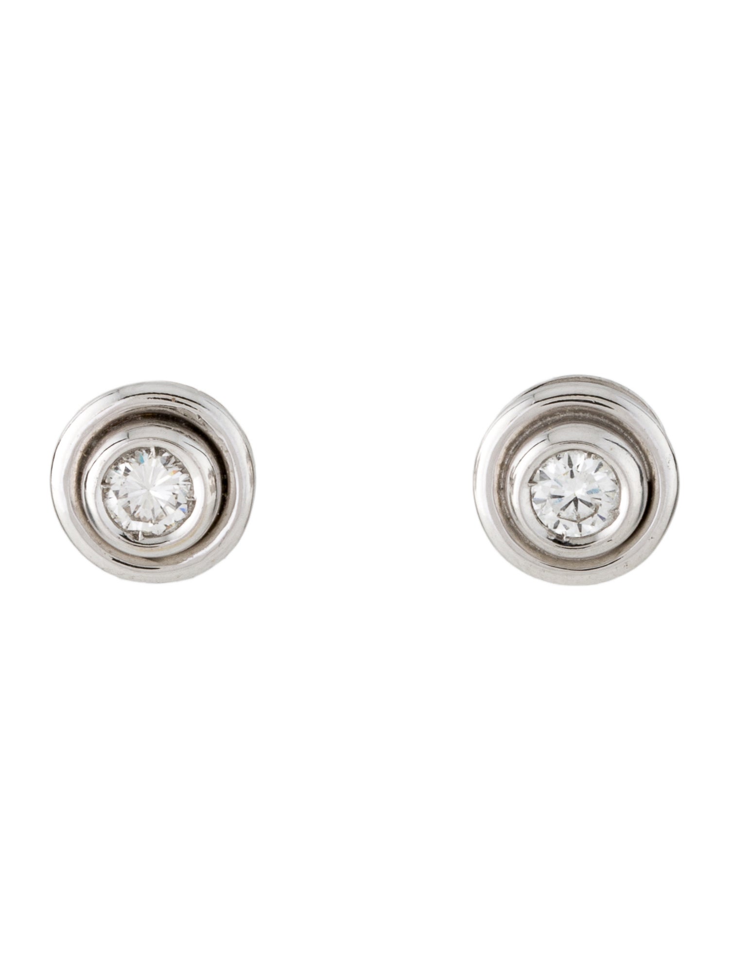Earrings 18K Diamond Stud Earrings