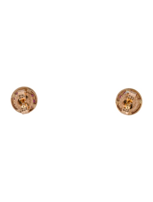 Jemma Wynne 18K Ruby Stud Earrings