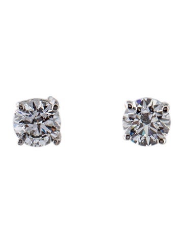 Earrings Stud 14K 1.00ctw Lab-Grown Diamond Studs