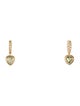Earrings 14K 1.54ctw Peridot & Diamond Drop Earrings
