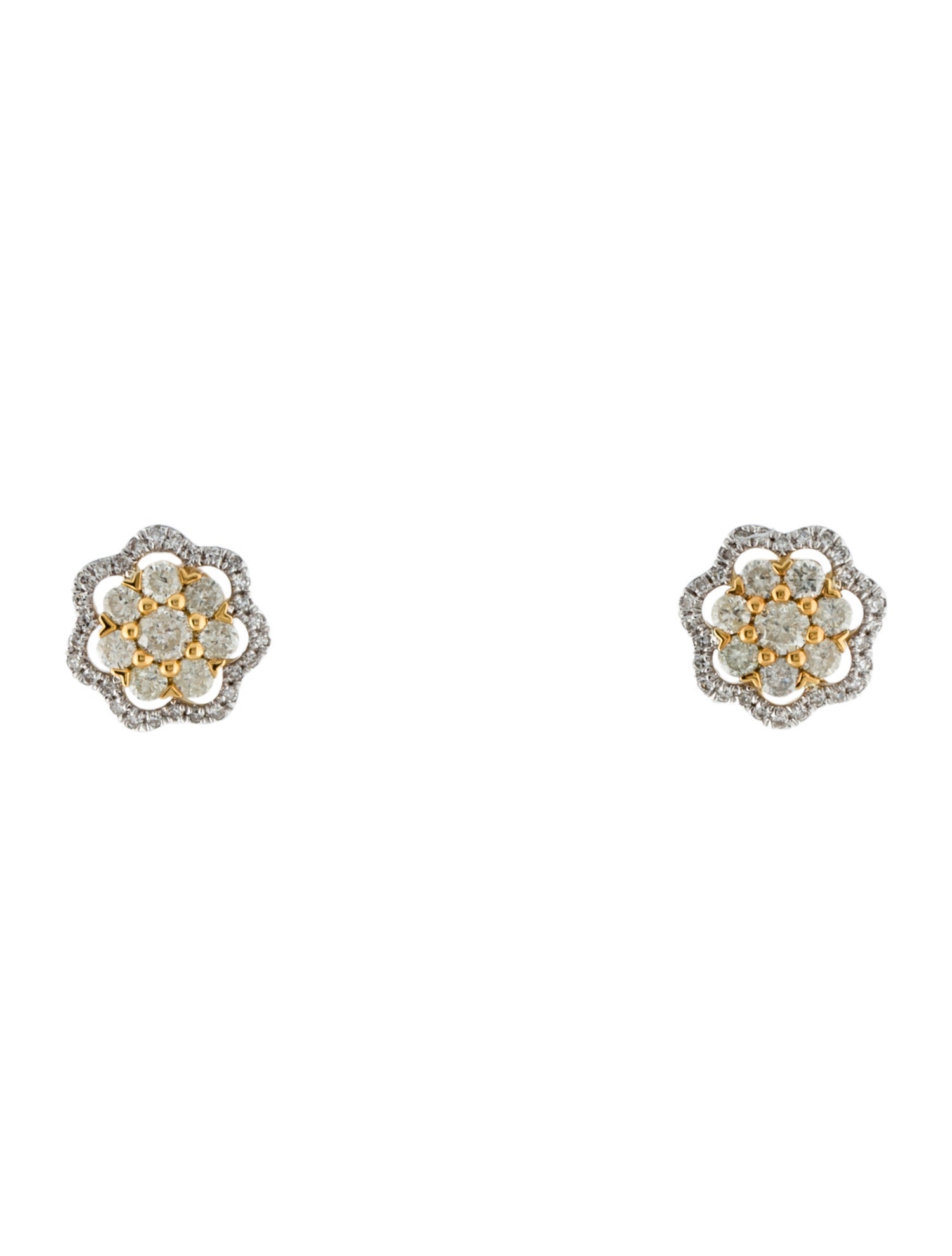 Earrings 14K Diamond Stud Earrings