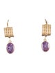 Earrings 14K 2.06ctw Amethyst Drop Earrings