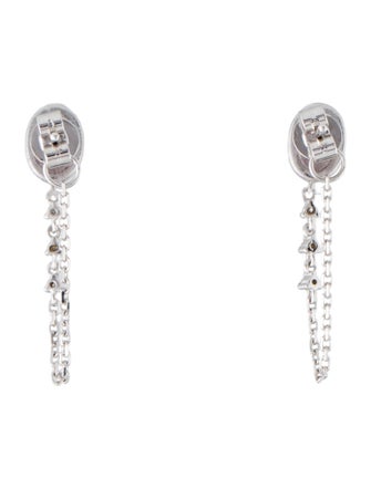 Earrings 14K Ruby & Diamond Drop Earrings