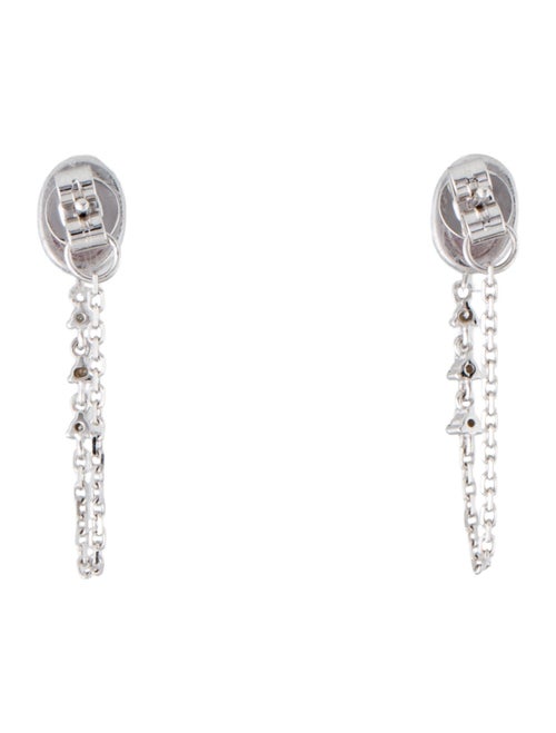 Earrings 14K Ruby & Diamond Drop Earrings