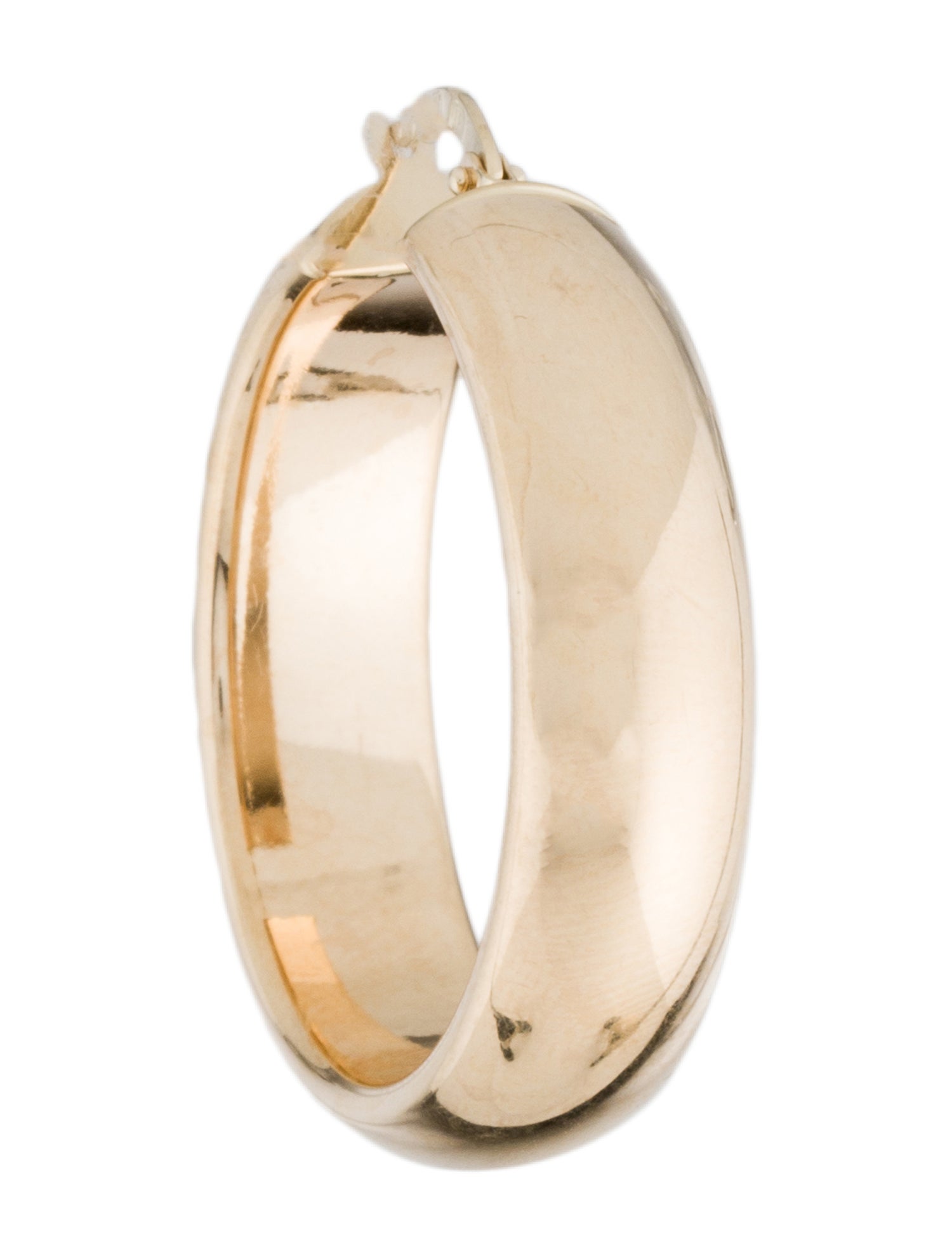 Earrings 14K Single Hoop