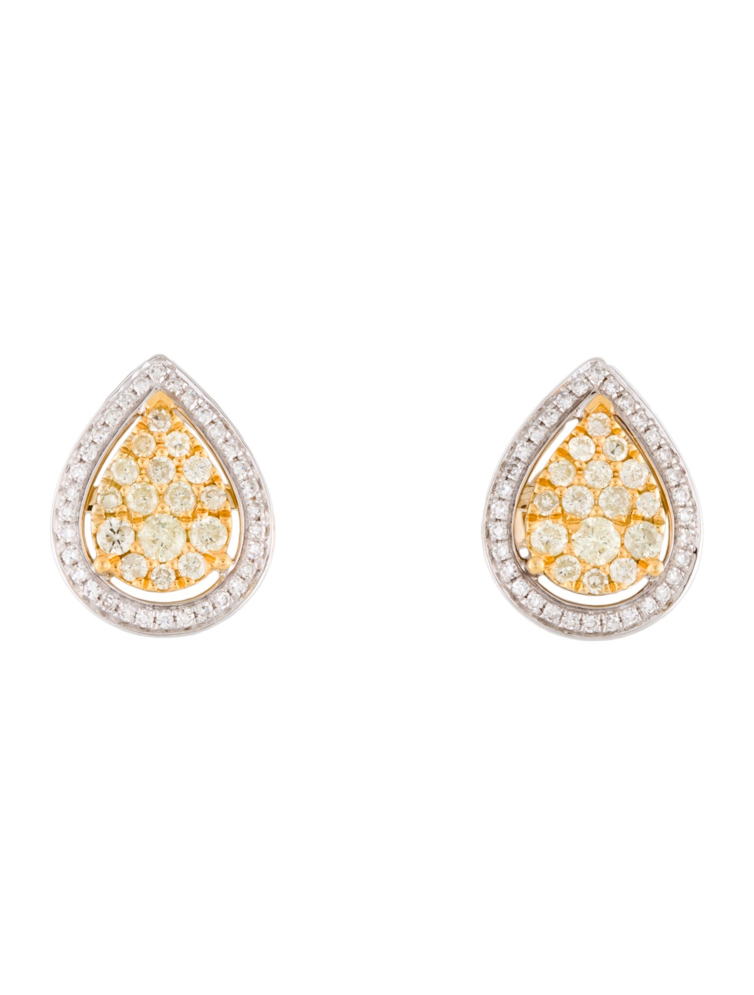 Earrings 14K Diamond Stud Earrings