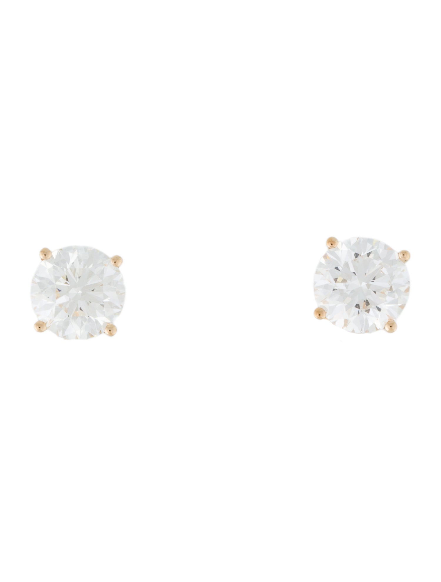 Earrings 14K 4.00ctw Lab-Grown Diamond Studs