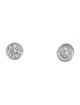 Earrings Platinum Diamond Stud Earrings