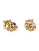Earrings 14K 1.01ctw Diamond Solitaire Stud Earrings