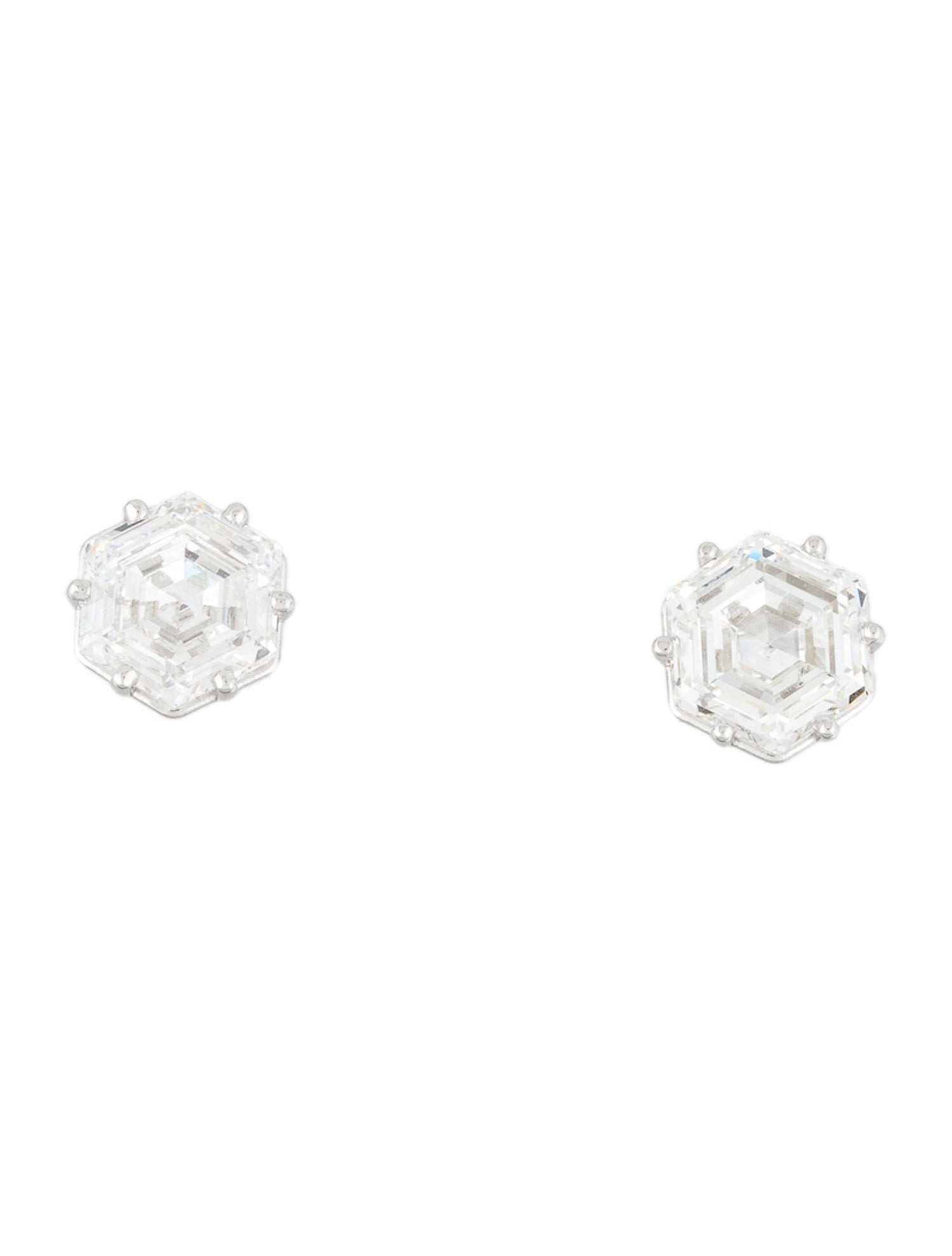 Earrings 14K 5.82ctw Lab-Grown Diamond Stud Earrings