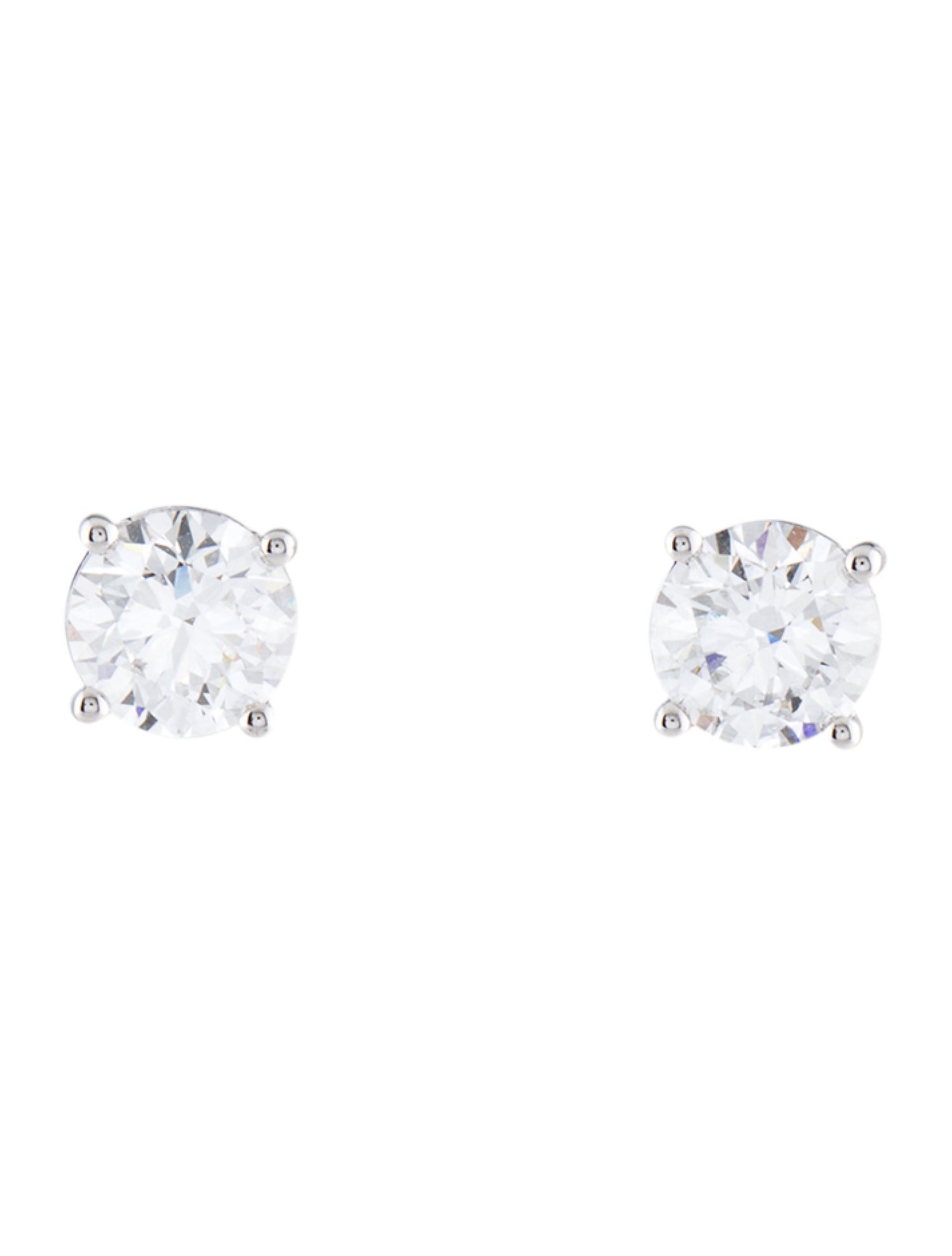 Earrings 14K 2.00ctw Lab-Grown Diamond Stud Earrings